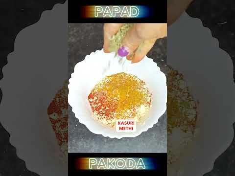 Papad Pakoda Recipe |#shorts #papad #papadpakora #papadrecipe #pakora #easynastarecipe #food #recipe