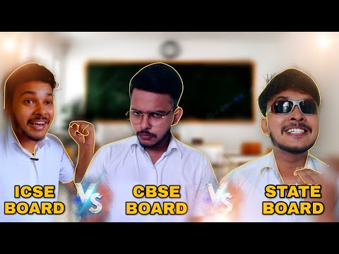 Matter In School 🏫🤭 | ICSE,CBSE VS STATE BOARD 😉🤣 #shorts #aruj #cbse  #schoolmemes #funny