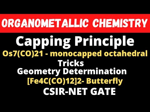 Viral Video Capping Principle And TRICKS For Geometry Determination Of Metal Clusters 2022 Exam