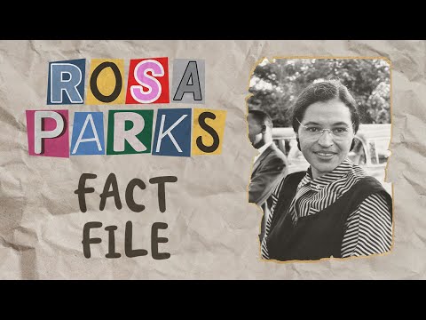 Who was Rosa Parks? | History Fact File for Kids | Rosa Parks Day | Twinkl Kids Tv