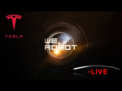 Tesla Robotaxi event LIVE - We, Robot