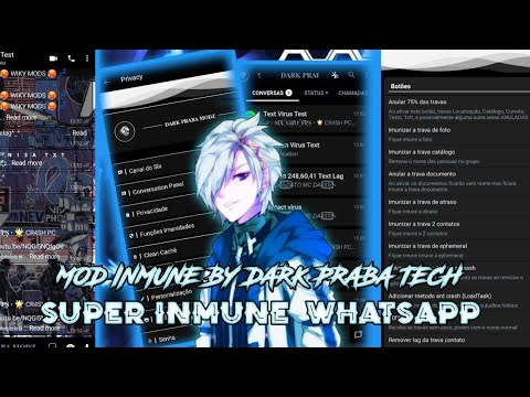 💙AGORA SIM!!! MELHOR WHATSAPP IMUNE PRIMÁRIO (4 CORES) +NOVO BOTÃO EXCLUSIVO | 100% IMUNE A TUDO !!