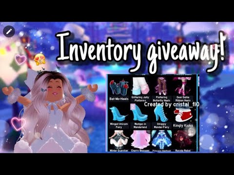 || *EASY TO WIN* ROYALE HIGH INVENTORY GIVEAWAY || Closed || Mmp05 ❄️