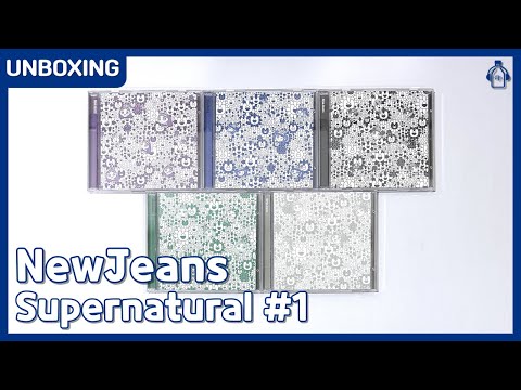 NewJeans 'Supernatural' Murakami Cross Bag ver. Set #Unboxing (21/06/2024)