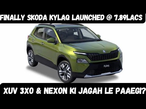 Finally Skoda Kylaq Launched at 7.89 Lacs | Kya ye XUV 3X0 & Nexon se better hai ?