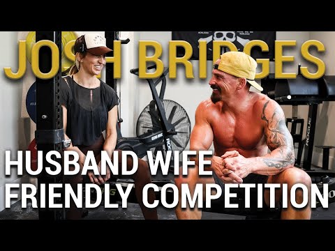 Josh Bridges Wife Smokes Him in CrossFit Workout