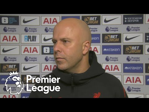 Arne Slot details how Liverpool broke through Spurs' press in 6-3 win | Premier League | NBC Sports