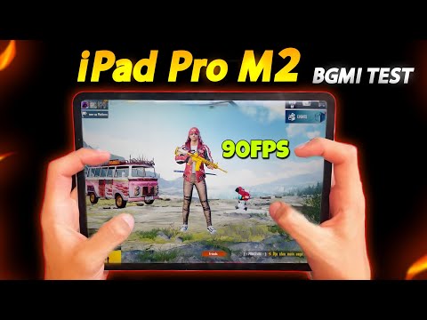 iPad Pro M2 90fps BGMI TEST PUBG Graphics 🔥🔥