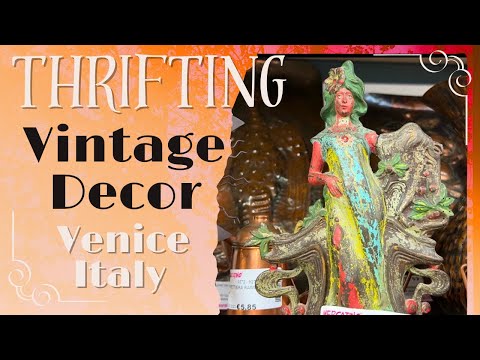 ✴️ Shopping Vintage Decor in Venice ! Fantastic Treasures at this Shop◽️4K