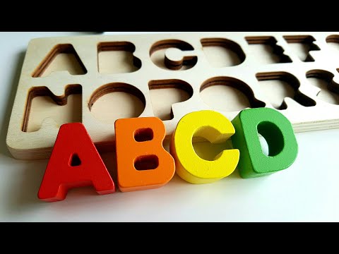 Learn ABCD Alphabets for Kids | Letter Shapes | ABC Puzzle for Toddlers | Toy Learning | Preschool