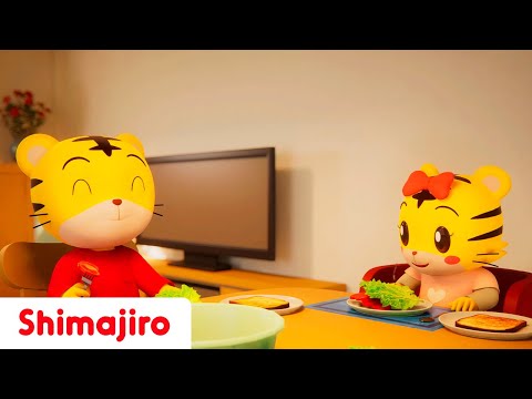 Good breakfast! | Healthy habits with Shimajiro | Kids songs & Nursery rhymes