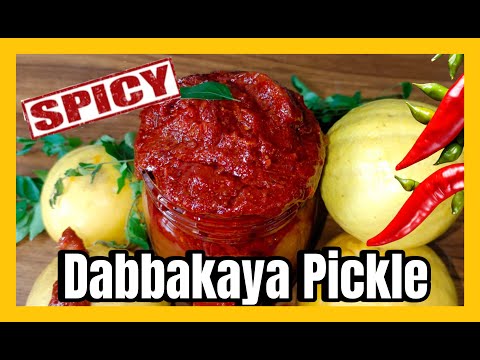 Dabbakaya sweet and spicy Pickle/ Pachadi | Citron Pickle