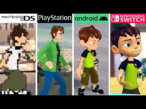 Evolution Of Ben 10 Games