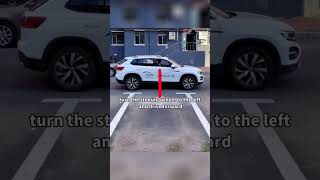 Learn this parking trick and parking is easy!#car #driving #shorts #tips #tutorial