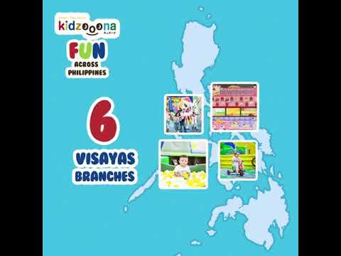 kidzooona 55 branches in the Philippines