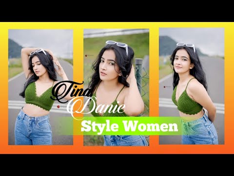 Style Women Beautiful With Tina Danie hot || #srilanka #reels #love #beautiful #shorts