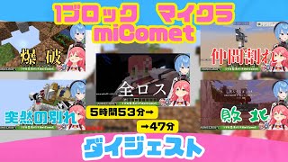 忙しい方向け！＃１ブロmiComet ダイジェストシーン詰め合わせ！【ホロライブ切り抜き/さくらみこ/星街すいせい】