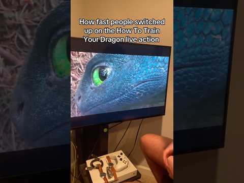 How To Train Your Dragon Live Action Reaction