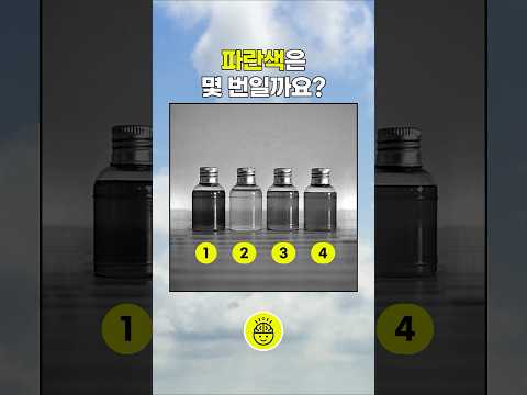 상위 3%만 맞춘다는 절대색감 테스트!