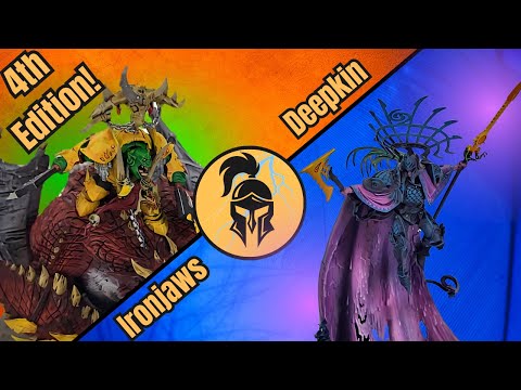 Age of Sigmar 4th Edition Battle Report: Ironjaws Brute Fist vs Idoneth Namarti Fish Force!!