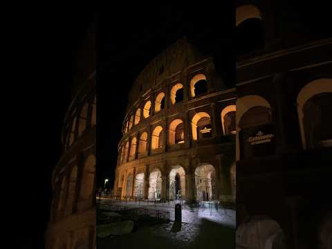 Rome Colosseo | Evening view of Colosseum in Rome, Italy 🇮🇹 #colosseo #colosseum #romecity