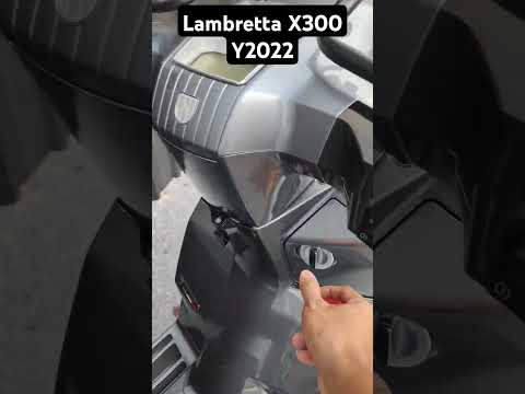 #Lambretta #X300 ปี 2022 จด 2023 เทาเลขไมล์เพียง 30,*** Km.แท้