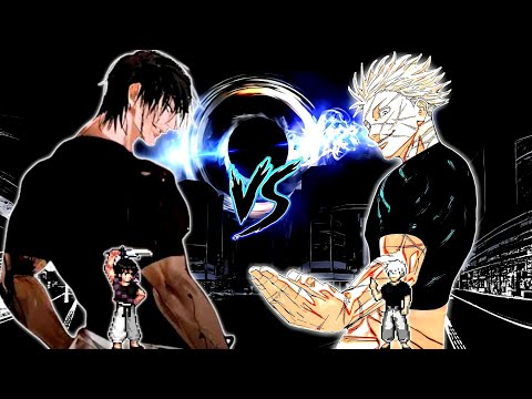 Toji Fushiguro V4 (Inseph) (New) VS Manga Gojo V4 in Jump Force Mugen