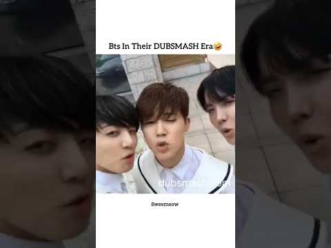 Bts in DUBSMASH ERA 🤣😭I wanna know their reaction