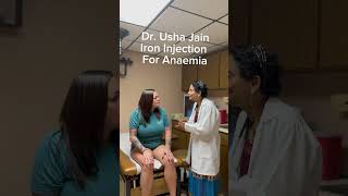 Dr. Usha Jain. Advocates for iron in injection for anaemia. #drushajain#￼ ironinjection#Anaemia ￼