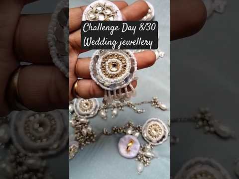 Day8/30 wedding jewellery #wedding #shortfeed #shorts#shortvideo #diy #sakhisaheli #jewellery