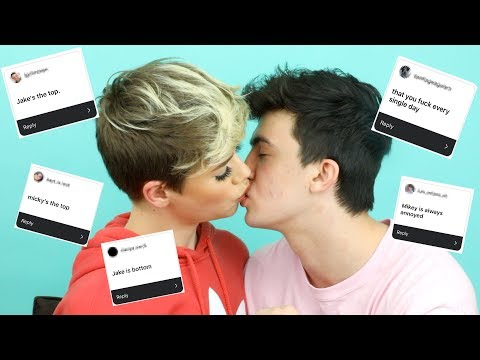 READING YOUR ASSUMPTIONS ABOUT OUR GAY RELATIONSHIP