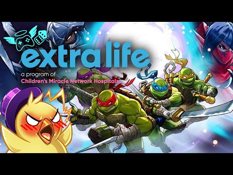 Broing Out With Late Night Rogue Lite Teenage Mutant Ninja Turtles Splintered Fate | Extra Life 2024