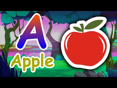 Educational Videos Toddler | Learn ABC for Kids | abcd a for apple alphabet