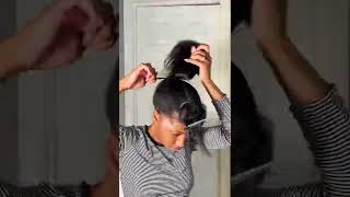 Messy Ponytail Tutorial w/ Clip-Ins #messybunhairstyle #ponytail #quickhairstyles #clipins