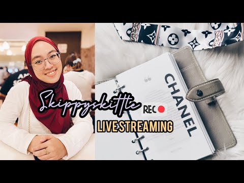 Skippyskittle Live Stream Jan 2021. How I use multiple planners with Oola Wheels (Manglish) ❤️✨