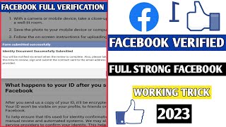 Verify Facebook account 2023 | How to verified Facebook account | Fb/Id verification kaise kare