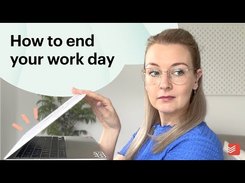 How to End Your Work Day (And Actually Stop Working)