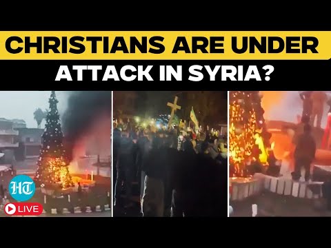 Syria News Live: Protests Erupt In Syria After Christmas Tree Set Alight |Syria Civil War News Live