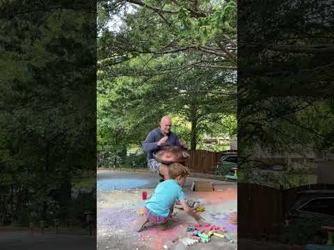 Welcome to our morning jam session! #music #kids #handpan #flowmusic