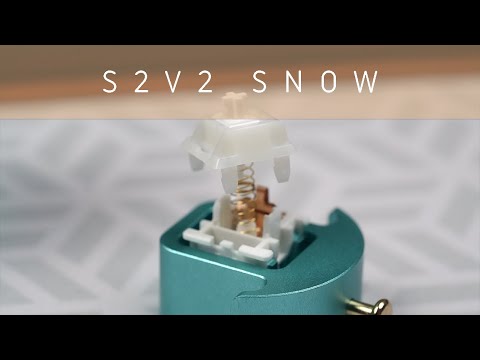 These tactile switches make you type faster?! KTechs S2v2 Snow review!