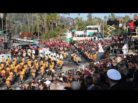 Tournament of Roses 2018 kyoto Tachibana High School Green Band 京都橘高校吹奏楽部４