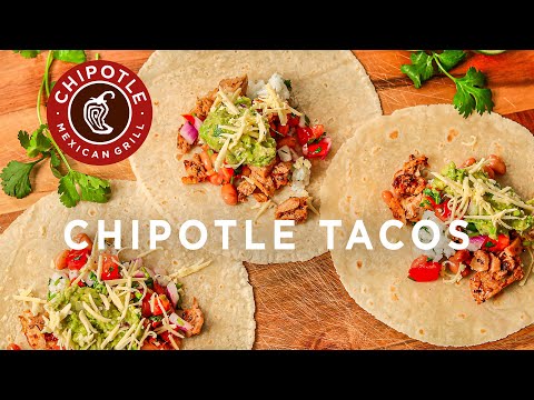 Chipotle Taco Recipe - Make Chipotle From Home!