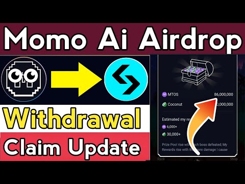 MomoAi Mtos token Claim Update || Mtos token Airdrop || MomoAi listing date || MomoAi Claim