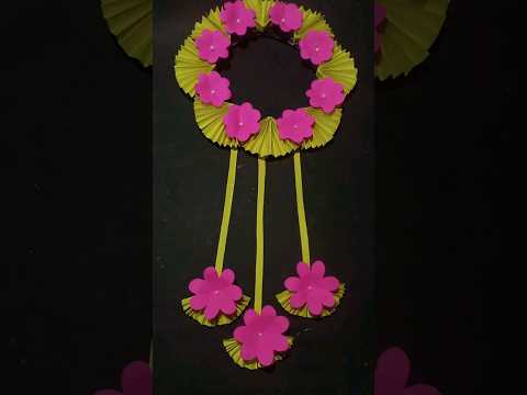 beautiful wall hanging Craft #shorts #viralshorts #youtubeshort #diy #wallhanging #papercrafts