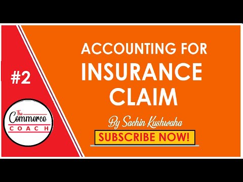 #2 Accounting for Insurance Claim(Hindi) | CA - Inter | CMA - Inter | The Commerce Coach