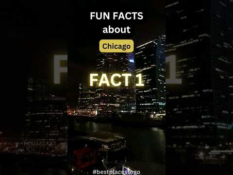 Fun Facts about Chicago #shorts #sightseeing #travel #traveling #chicago