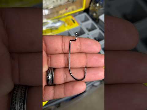 The BEST Hook! The Owner Offset Wide Gap Worm Hook!! #bassfishingtips #bassfishinghooks