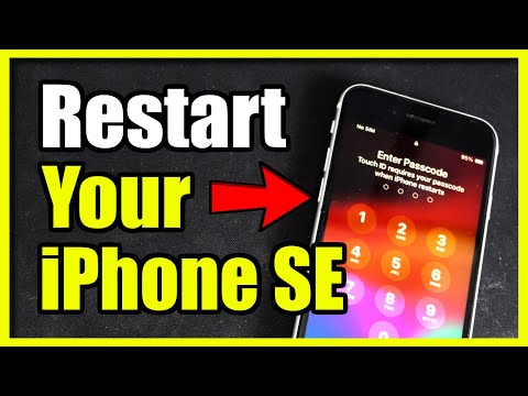 How to Restart your iPhone SE with Buttons (Easy Tutorial)