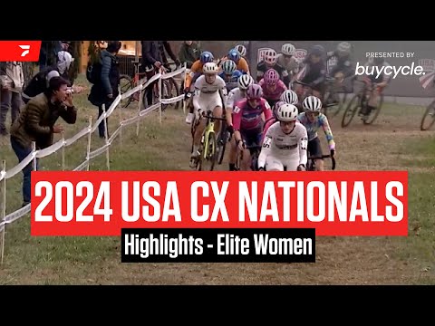 Highlights: 2024 USA Cycling Cyclocross National Championships - Elite Women