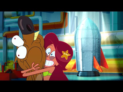 ZIG AND SHARKO | Marina's Rocket (SEASON 3) New episodes | Cartoon Collection for kids